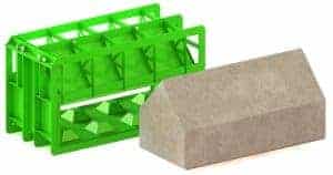 Dachmodell-Betongießform 160×80×80/90°